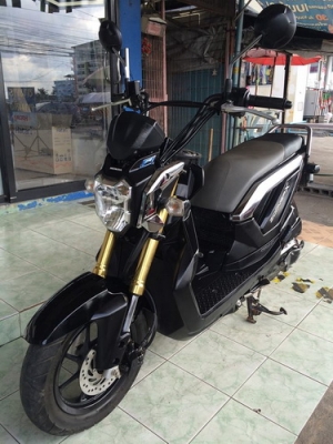 Honda Zoomer X คอมบายเบรก ตัวท็อป รถปี56 สวยๆราคาถูกๆครับ