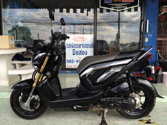 Honda Zoomer X คอมบายเบรก ตัวท็อป รถปี56 สวยๆราคาถูกๆครับ