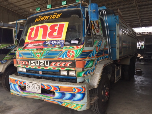 ขาย Isuzu FXZ สิบล้อ สองเพลาดั้ม 240 นางฟ้า ยางใหม่ 10 เส้น