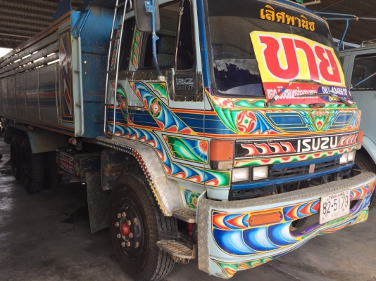 ขาย Isuzu FXZ สิบล้อ สองเพลาดั้ม 240 นางฟ้า ยางใหม่ 10 เส้น