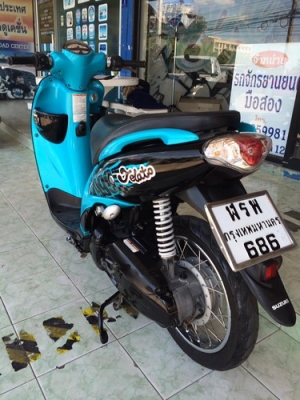 SUZUKI Jelato125 cc. หัวฉีดประหยัดน้ำมัน สวยๆราคาถูกครับ