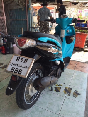 SUZUKI Jelato125 cc. หัวฉีดประหยัดน้ำมัน สวยๆราคาถูกครับ