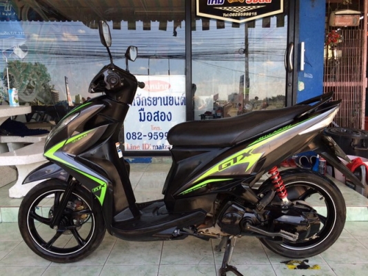 Mio125i ลาย GTX (ล้อแม็กซ์แท้) รถปี56 หัวฉีดประหยัดน้ำมัน เครื่องดีครับ