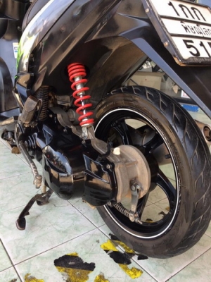 Mio125i ลาย GTX (ล้อแม็กซ์แท้) รถปี56 หัวฉีดประหยัดน้ำมัน เครื่องดีครับ