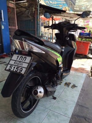 Mio125i ลาย GTX (ล้อแม็กซ์แท้) รถปี56 หัวฉีดประหยัดน้ำมัน เครื่องดีครับ