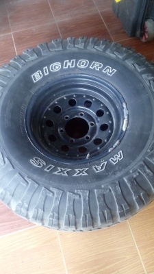 กะทะขอบ15พร้อมยาง35