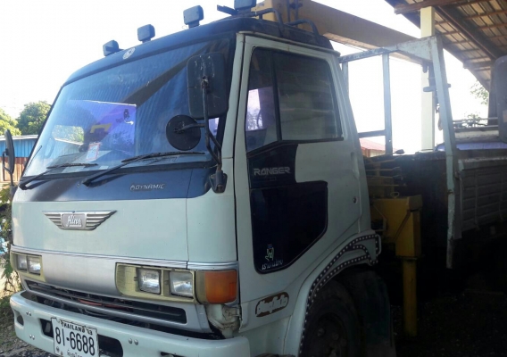 หกล้อ ฮีโน่ KM779เครน 3ตัน ช่วงยาว5.20ม สภาพดีสวยพร้อมใช้งาน ทะเบียนพร้อมโอน หกล้อ ฮีโน่ KM779เครน 3ตัน ช่วงยาว5.20ม สภาพดีสวยพร้อมใช้งาน ทะเบียนพร้อมโอน