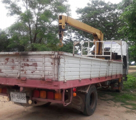 หกล้อ ฮีโน่ KM779เครน 3ตัน ช่วงยาว5.20ม สภาพดีสวยพร้อมใช้งาน ทะเบียนพร้อมโอน หกล้อ ฮีโน่ KM779เครน 3ตัน ช่วงยาว5.20ม สภาพดีสวยพร้อมใช้งาน ทะเบียนพร้อมโอน