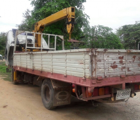 หกล้อ ฮีโน่ KM779เครน 3ตัน ช่วงยาว5.20ม สภาพดีสวยพร้อมใช้งาน ทะเบียนพร้อมโอน หกล้อ ฮีโน่ KM779เครน 3ตัน ช่วงยาว5.20ม สภาพดีสวยพร้อมใช้งาน ทะเบียนพร้อมโอน