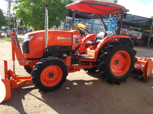 ปัญญาแทรคเตอร์..จัดมาให้ครับ ด่วน!!!คูโบต้า L4708 พร้อมใบมีดคานล่างพร้อมโรตาลี่ตราช้าง182 เล่มทะเบียนพร้อม จัดส่ง อ.หนองฉาง จ.อุทัยธานี