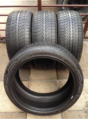 ยาง Mozzo 265 40 22 ปี15 ดอกเต็ม ไม่มีปะ ใช้งานน้อยมาก เนื้อนิ่มสุดๆ ราคาไม่แพง