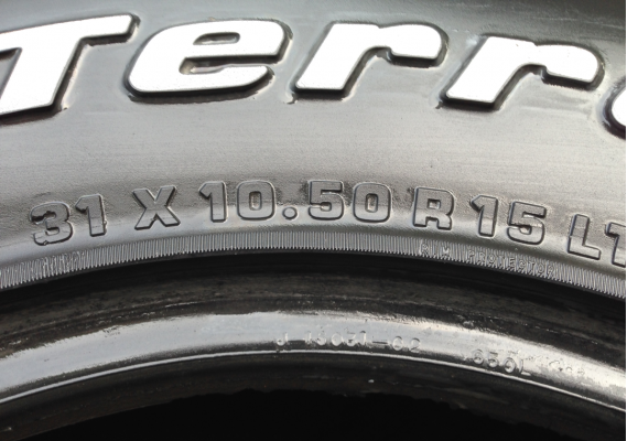 ยาง All BF Goodrich 31 10.5 R15 ดอกเยอะ ราคาไม่แพง