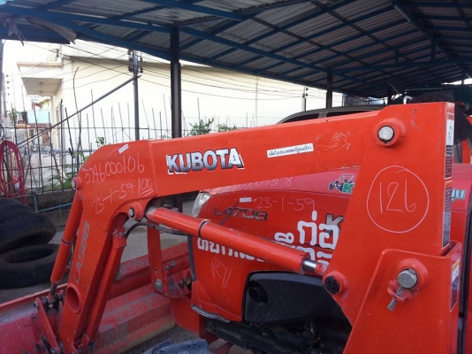 คูโบต้า L4708 4 WD พร้อมปุ็งกี๋ตักตราช้าง  สภาพดีมากครับ