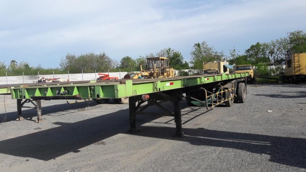 ขาย หางเทรเลอร์พื้นเรียบ 12 เมตร