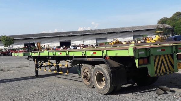 ขาย หางเทรเลอร์พื้นเรียบ 12 เมตร