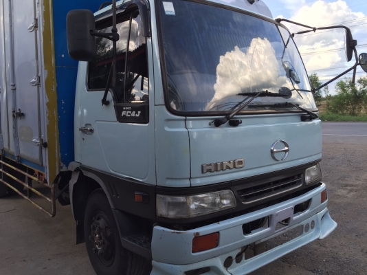 ขายรถ6ล้อHino FC4Jสิงห์ 140แรงม้าตู้แห้งประตู10บาน ยาว5.60ม