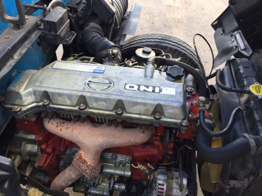 ขายรถ6ล้อHino FC4Jสิงห์ 140แรงม้าตู้แห้งประตู10บาน ยาว5.60ม