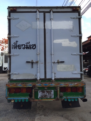 ขายรถ6ล้อHino FC4Jสิงห์ 140แรงม้าตู้แห้งประตู10บาน ยาว5.60ม