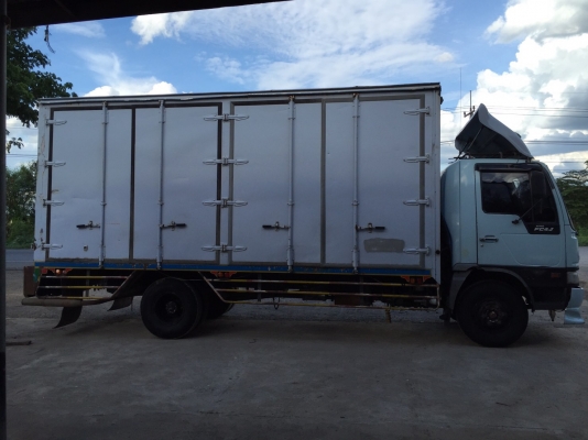 ขายรถ6ล้อHino FC4Jสิงห์ 140แรงม้าตู้แห้งประตู10บาน ยาว5.60ม