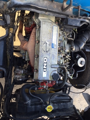 ขายรถ6ล้อHino FC4Jสิงห์ 140แรงม้าตู้แห้งประตู10บาน ยาว5.60ม