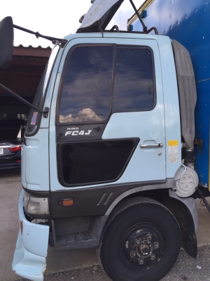 ขายรถ6ล้อHino FC4Jสิงห์ 140แรงม้าตู้แห้งประตู10บาน ยาว5.60ม