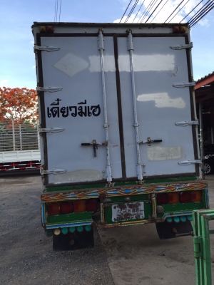 ขายรถ6ล้อHino FC4Jสิงห์ 140แรงม้าตู้แห้งประตู10บาน ยาว5.60ม