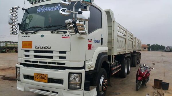 ขายด่วน360ปี56 พ่วงดั้มแม่ลูก รถสวย ใช้น้อย ไมล์น้อยแสนกว่า