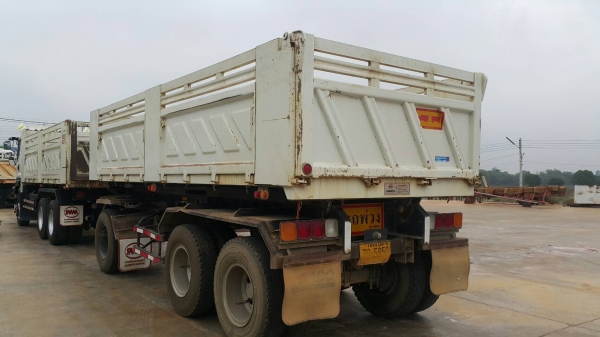 ขายด่วน360ปี56 พ่วงดั้มแม่ลูก รถสวย ใช้น้อย ไมล์น้อยแสนกว่า