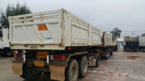 ขายด่วน360ปี56 พ่วงดั้มแม่ลูก รถสวย ใช้น้อย ไมล์น้อยแสนกว่า