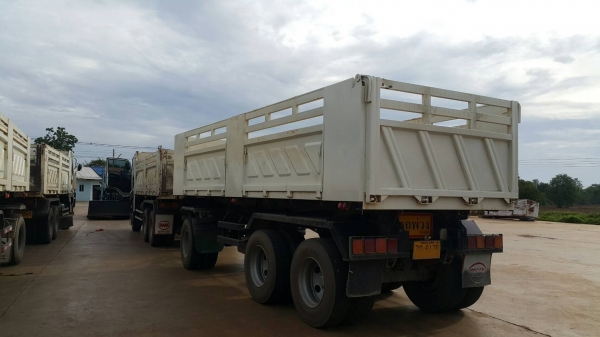 ขายด่วน360ปี56 พ่วงดั้มแม่ลูก รถสวย ใช้น้อย ไมล์น้อยแสนกว่า