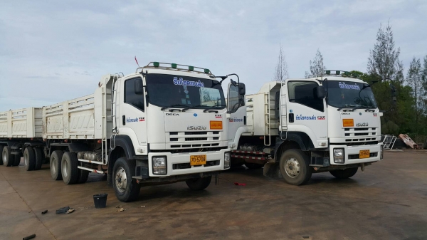 ขายด่วน360ปี56 พ่วงดั้มแม่ลูก รถสวย ใช้น้อย ไมล์น้อยแสนกว่า