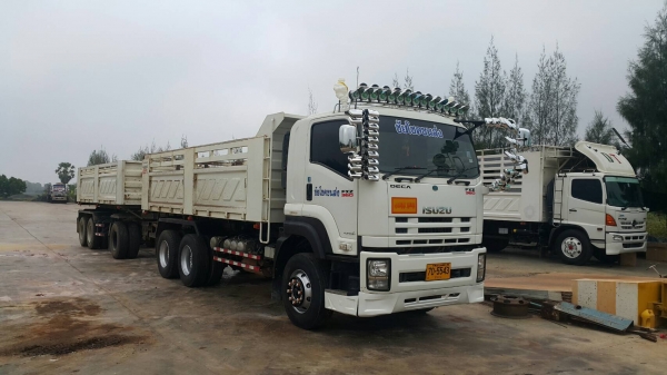 ขายด่วน360ปี56 พ่วงดั้มแม่ลูก รถสวย ใช้น้อย ไมล์น้อยแสนกว่า