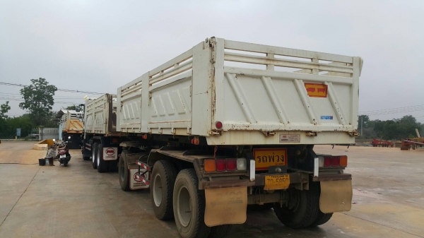 ขายด่วน360ปี56 พ่วงดั้มแม่ลูก รถสวย ใช้น้อย ไมล์น้อยแสนกว่า