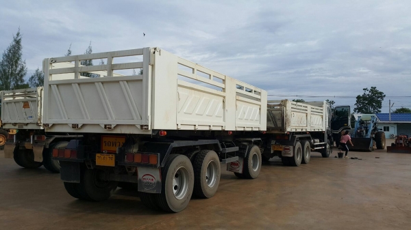 ขายด่วน360ปี56 พ่วงดั้มแม่ลูก รถสวย ใช้น้อย ไมล์น้อยแสนกว่า