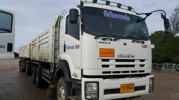 ขายด่วน360ปี56 พ่วงดั้มแม่ลูก รถสวย ใช้น้อย ไมล์น้อยแสนกว่า