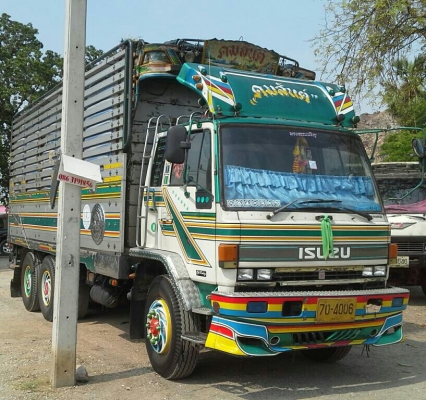 สิบล้อ อีซูชุ ร็อค FVM32M195นางฟ้าแท้ สภาพดีเดิมๆสวยกริ๊ปพร้อมใช้งาน ทะเบียนพร้อมโอน