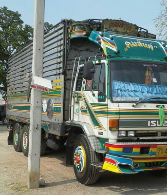 สิบล้อ อีซูชุ ร็อค FVM32M195นางฟ้าแท้ สภาพดีเดิมๆสวยกริ๊ปพร้อมใช้งาน ทะเบียนพร้อมโอน