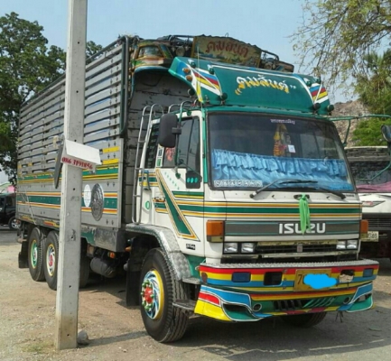 สิบล้อ อีซูชุ ร็อค FVM32M195นางฟ้าแท้ สภาพดีเดิมๆสวยกริ๊ปพร้อมใช้งาน ทะเบียนพร้อมโอน