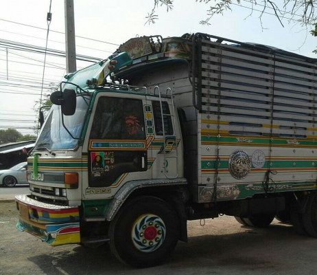 สิบล้อ อีซูชุ ร็อค FVM32M195นางฟ้าแท้ สภาพดีเดิมๆสวยกริ๊ปพร้อมใช้งาน ทะเบียนพร้อมโอน