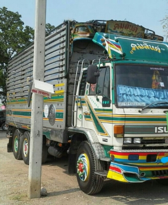 สิบล้อ อีซูชุ ร็อค FVM32M195นางฟ้าแท้ สภาพดีเดิมๆสวยกริ๊ปพร้อมใช้งาน ทะเบียนพร้อมโอน