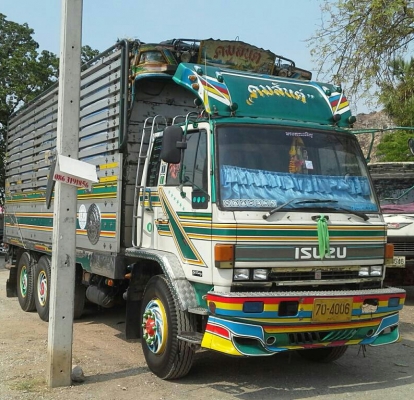 สิบล้อ อีซูชุ ร็อค FVM32M195นางฟ้าแท้ สภาพดีเดิมๆสวยกริ๊ปพร้อมใช้งาน ทะเบียนพร้อมโอน