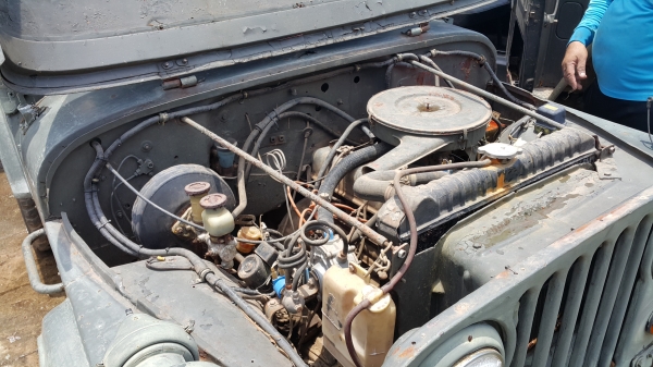 ซื้อ 1 แถม1 (แถม Jeep wrangler จักรยาน) ขาย Jeep CJ5 มีวินซ์หน้า รถขับสอง เครื่องเบนซินโตโยต้า ติดแก๊ส ทะเบียนเต็มพร้อมโอน ขายถูก 150000