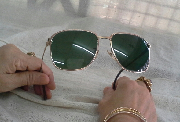 แว่นตาเยอรมันโกลด์ฟิลด์ ตัวบิดา!  Vintage ZEISS J  handmade in West Germany