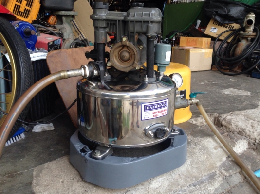 ขายปั้มน้ำอัตโนมัติ Mitsubishi 150W ใส่ถังสแตนเลสของใหม่ หมดปัญหารั่วซึม ตรวจเช็คแรงดันเรียบร้อยแล้ว ไม่มี รั่วซึม พร้อมใช้งาน ขายปั้มน้ำอัตโนมัติ Mitsubishi 150W ใส่ถังสแตนเลสของใหม่ หมดปัญหารั่วซึม ตรวจเช็คแรงดันเรียบร้อยแล้ว ไม่มี รั่วซึม พร้อมใช้งาน