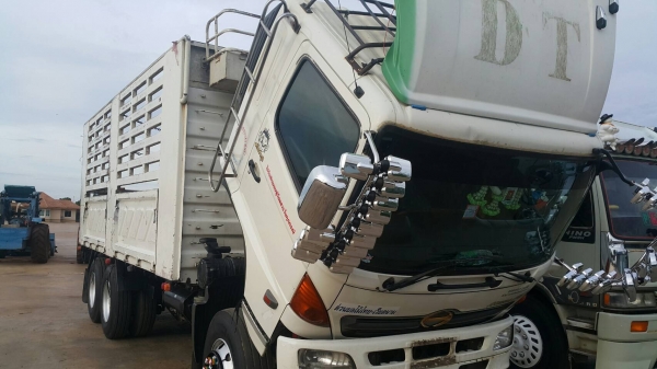 ขายด่วนสิบล้อเพลาเดียว เมกก้า220แรง ปี48.รถสวยเดิมบาง ยางเต็มเรเดียน หัวสีเดิม คัสซีสวยทั้งเส้น