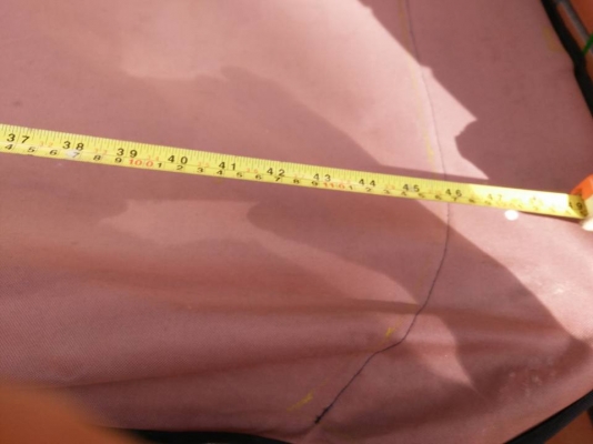 ขายหลังคาเรือผ้าใบมือสองพร้อมโครงแสตนเลส +โรลบาร์