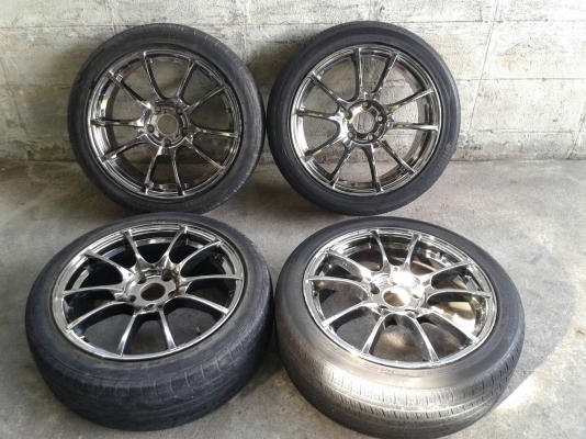 ขอบ17นิ้ว5รู114 พร้อมยาง สวยๆ 4 ล้อ ราคา 6900 บาท