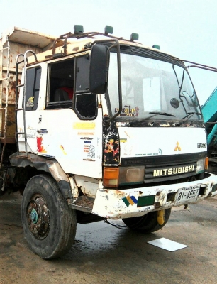 สิบล้อ มิตซู ไอ้หลง TD 5709-6D16-195ปี39 ดั้มกะบะ Kc สภาพดีเดิมๆรถใช้งานได้ปกติ ทะเบียนพร้อมโอน