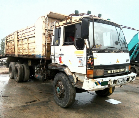 สิบล้อ มิตซู ไอ้หลง TD 5709-6D16-195ปี39 ดั้มกะบะ Kc สภาพดีเดิมๆรถใช้งานได้ปกติ ทะเบียนพร้อมโอน