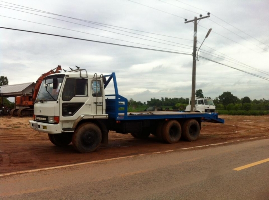 เทเลอร์ต่อใหม่ 1 เพลา เครื่องยนต์ 6D15 พร้อมใช้  ขึ้น200ได้สบาย